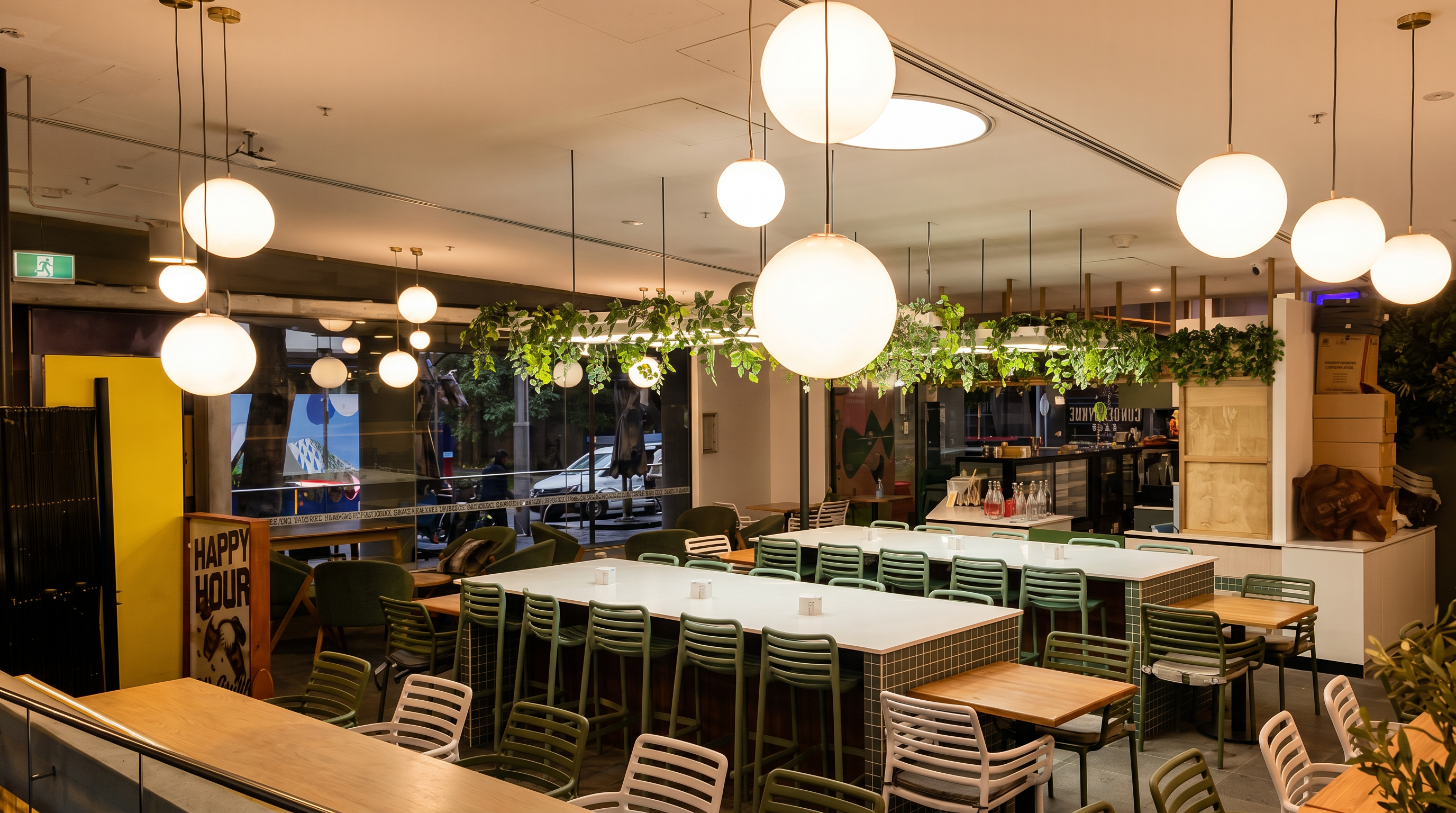 Commercial Café Pendant Lighting